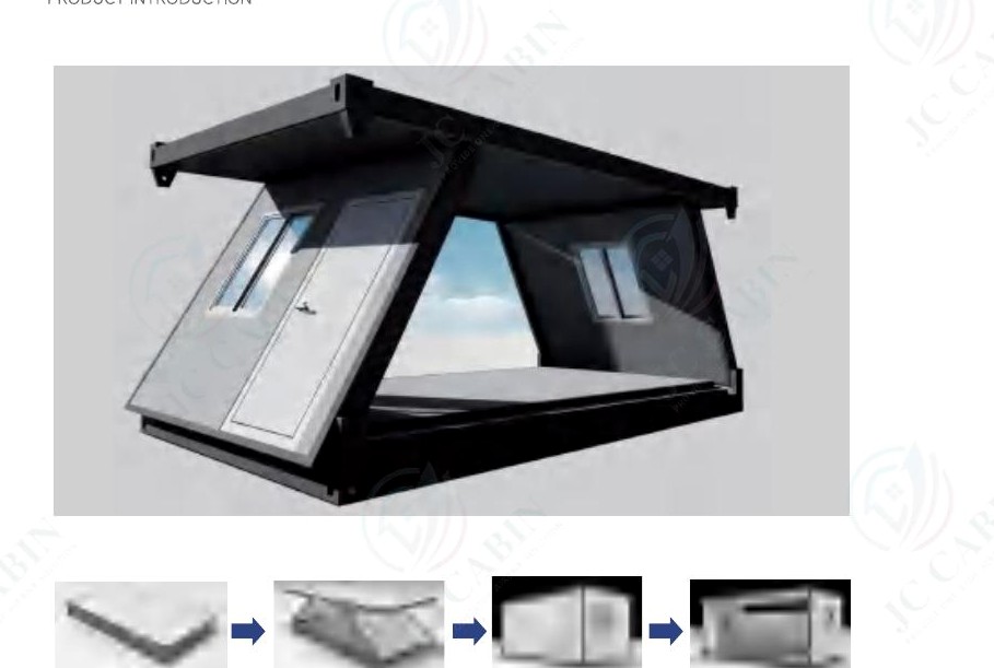 JC CABIN Z Series Folding House for rapid deployment